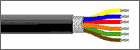 600 Volt 200C FEP Cables: Braid Shielded