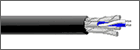 Low Capacitance Plenum Cable: [ Multi-Pair Individual Shield (150°C) ] 